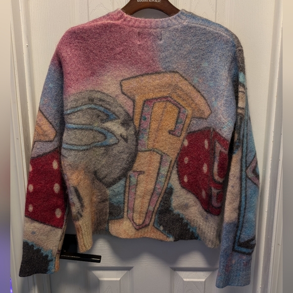 Stussy x Goldie 'Multicolor' Mohair Sweater - Picture 2 of 6